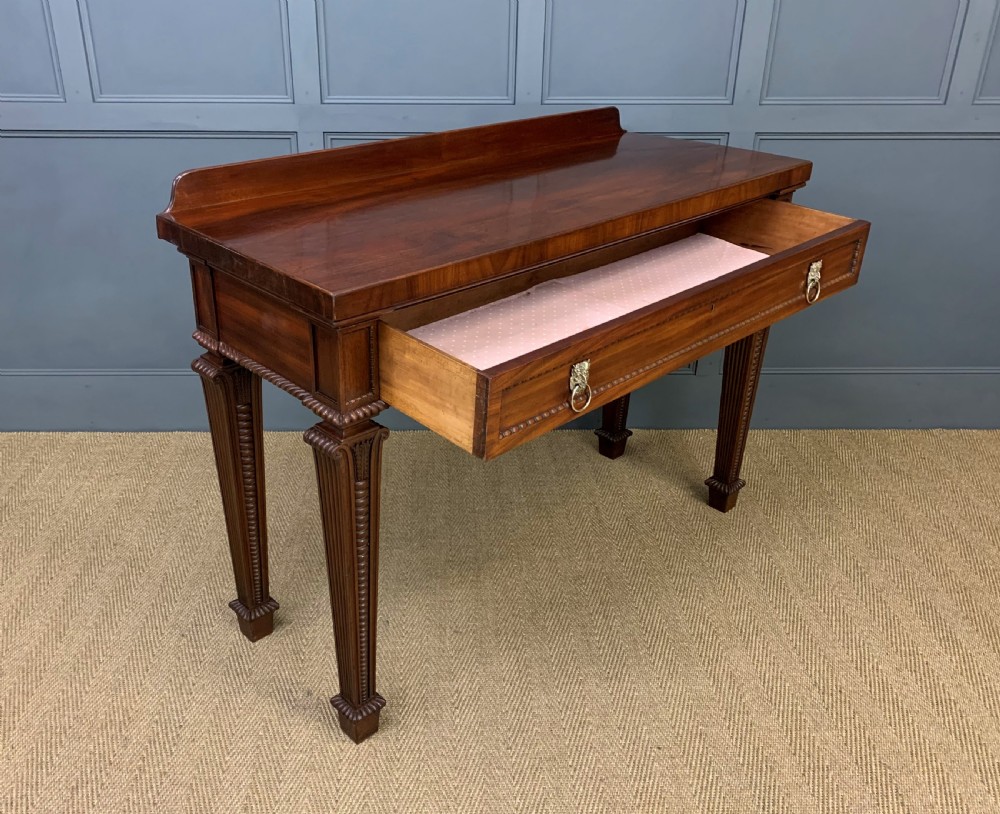 Regency Period Mahogany Console Table View IV