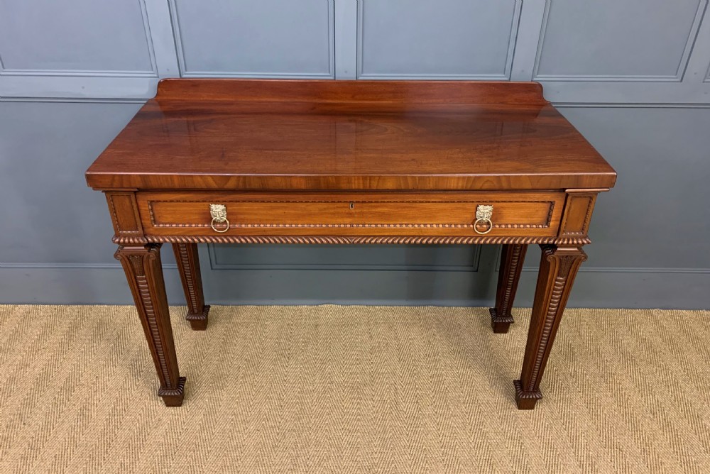 Regency Period Mahogany Console Table View VI