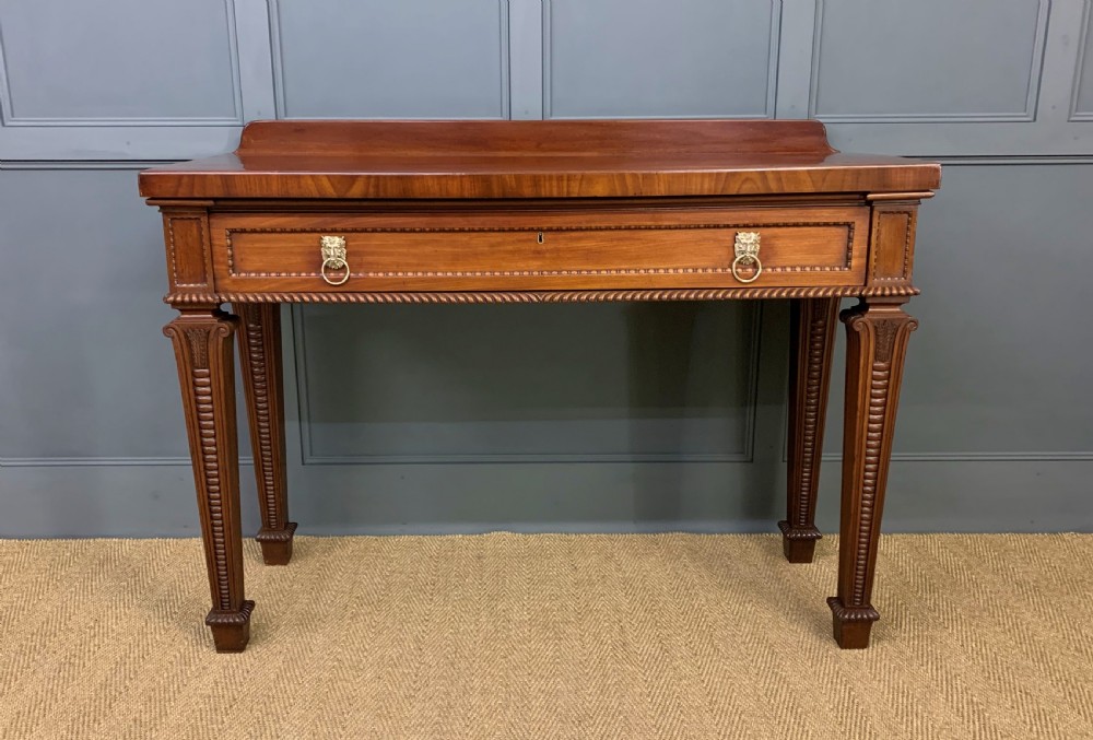 Regency Period Mahogany Console Table View VII