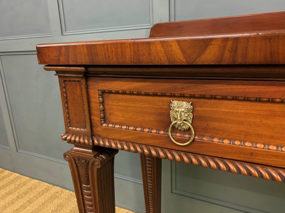 Regency Period Mahogany Console Table View X