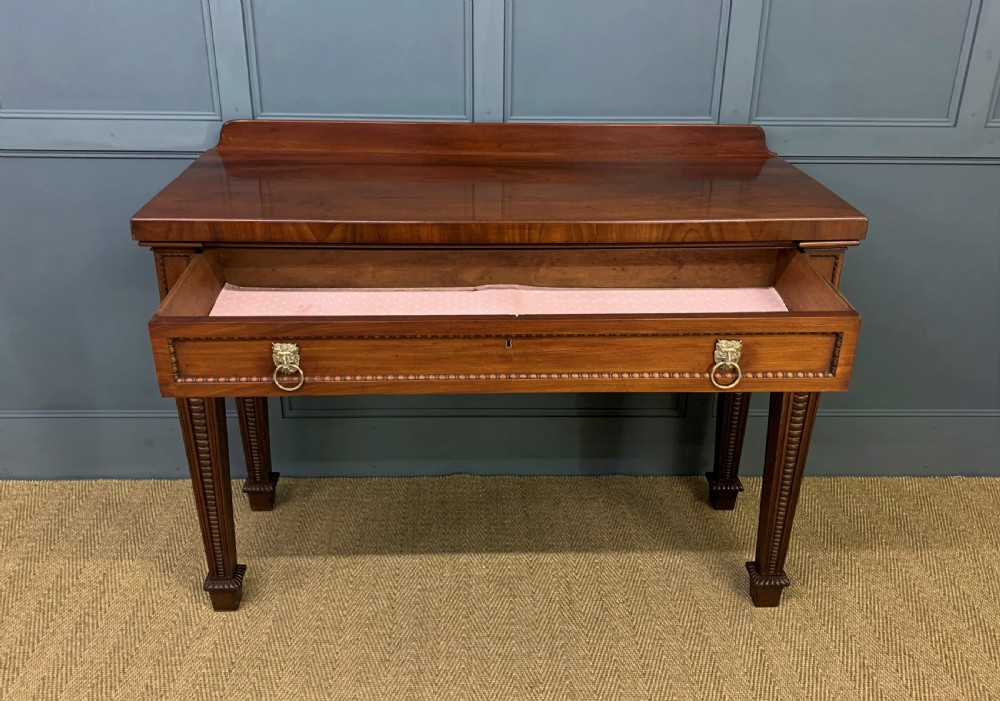 Regency Period Mahogany Console Table View XIV