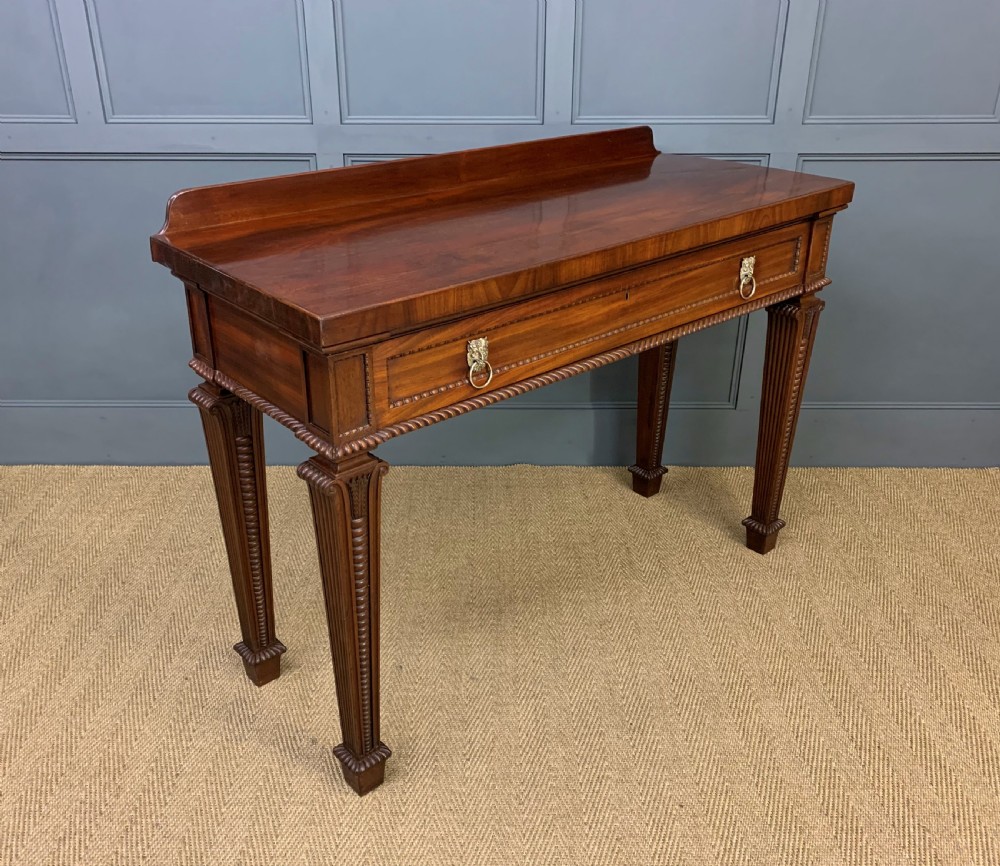 Regency Period Mahogany Console Table View XV