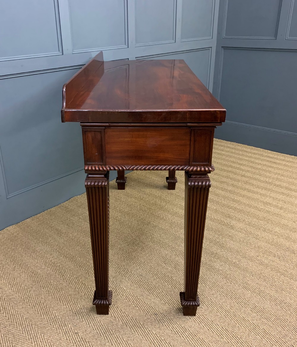 Regency Period Mahogany Console Table View XVI