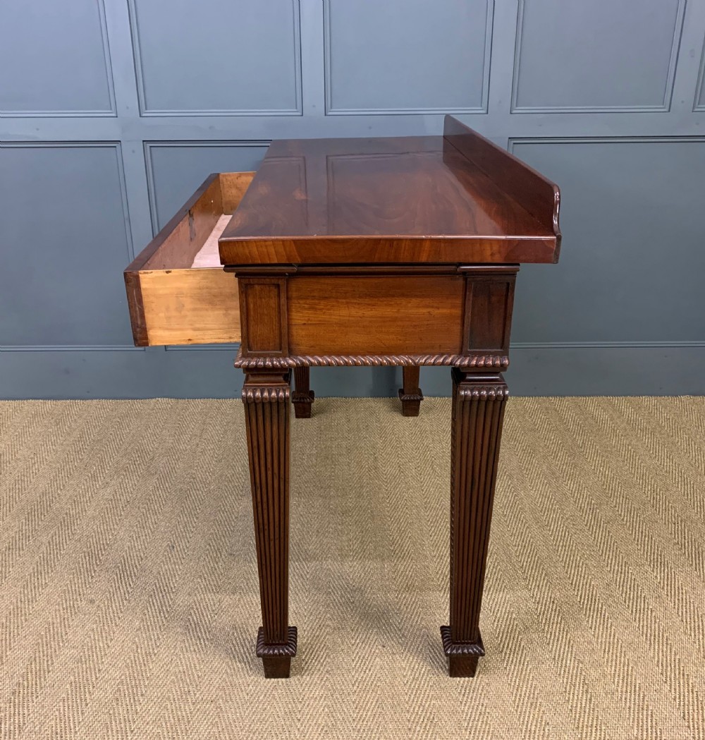 Regency Period Mahogany Console Table View XIX