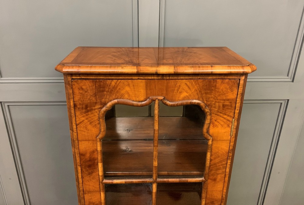 Small Burr Walnut Bookcase View VII