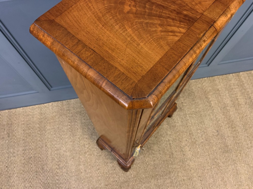 Small Burr Walnut Bookcase View XIII