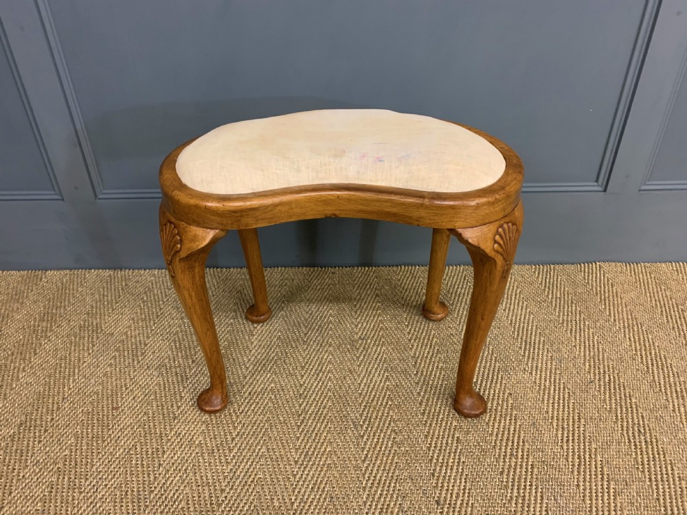 Burr Walnut Dressing Table and Stool by Maple and Co. View XV
