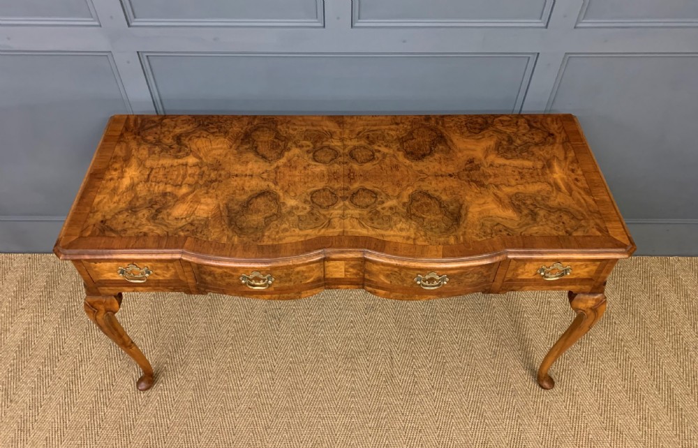 Burr Walnut Table View II