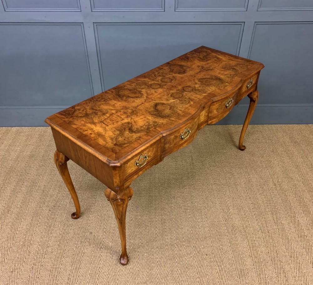 Burr Walnut Table View X