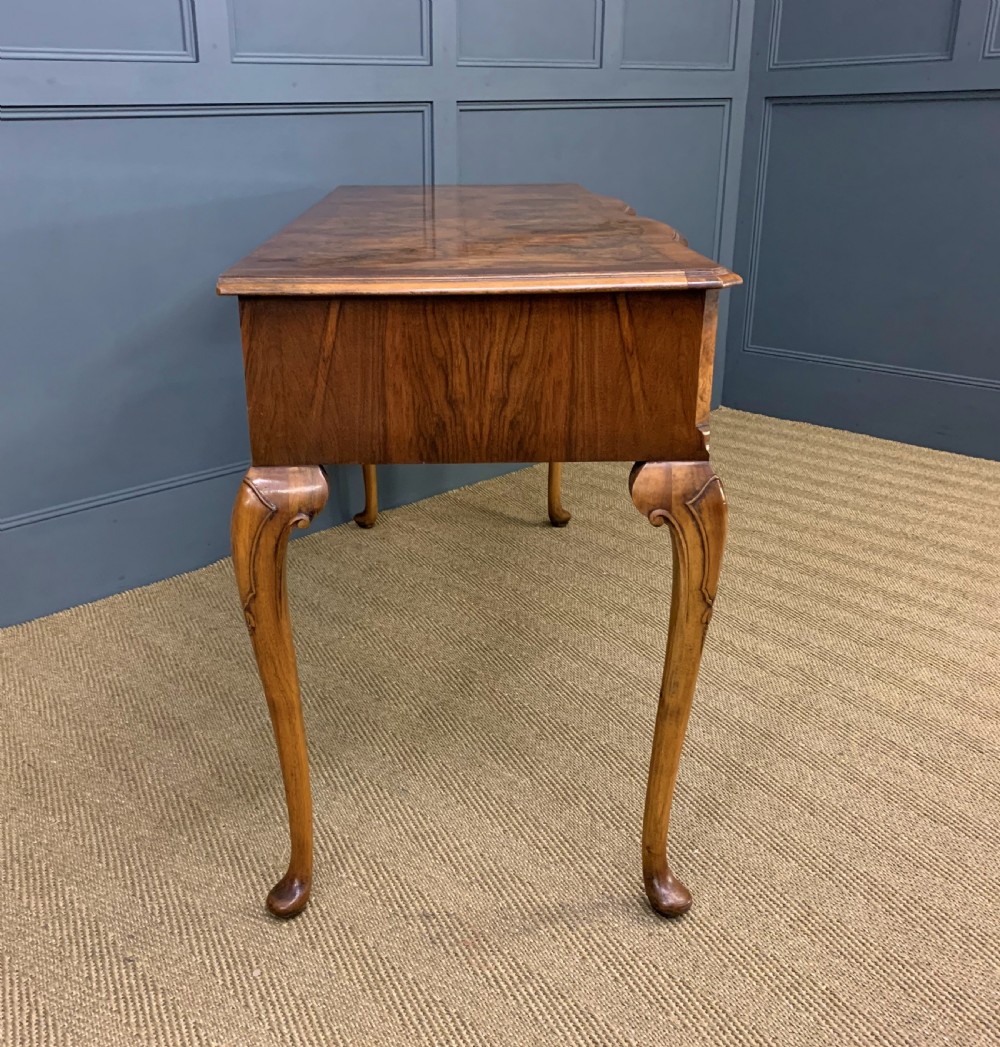 Burr Walnut Table View XI