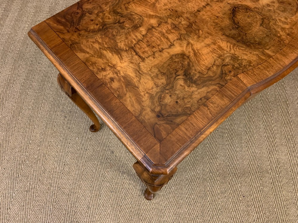 Burr Walnut Table View XII