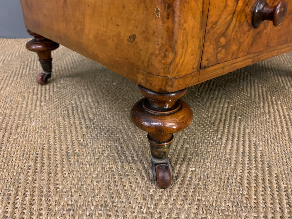Victorian Burr Walnut Canterbury View X
