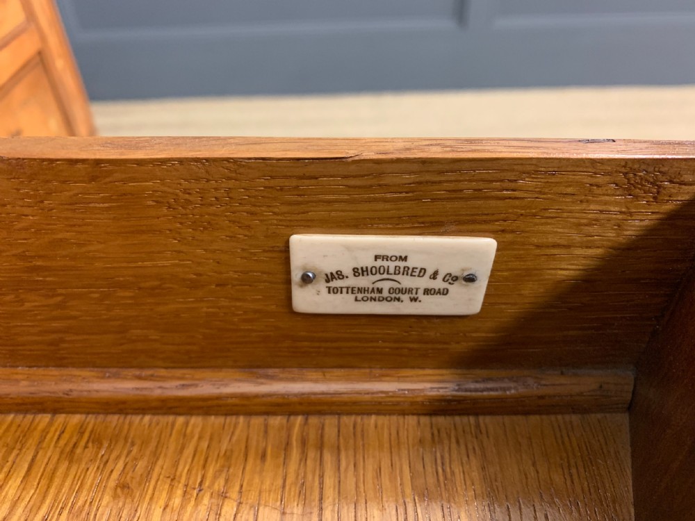 Inlaid Satinwood Carlton House Desk by Jas Shoolbred View IV
