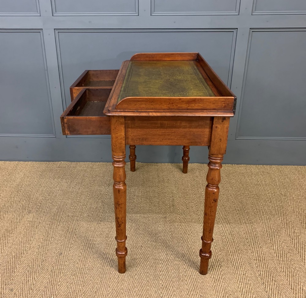 19th Century Mahogany Writing Table View V