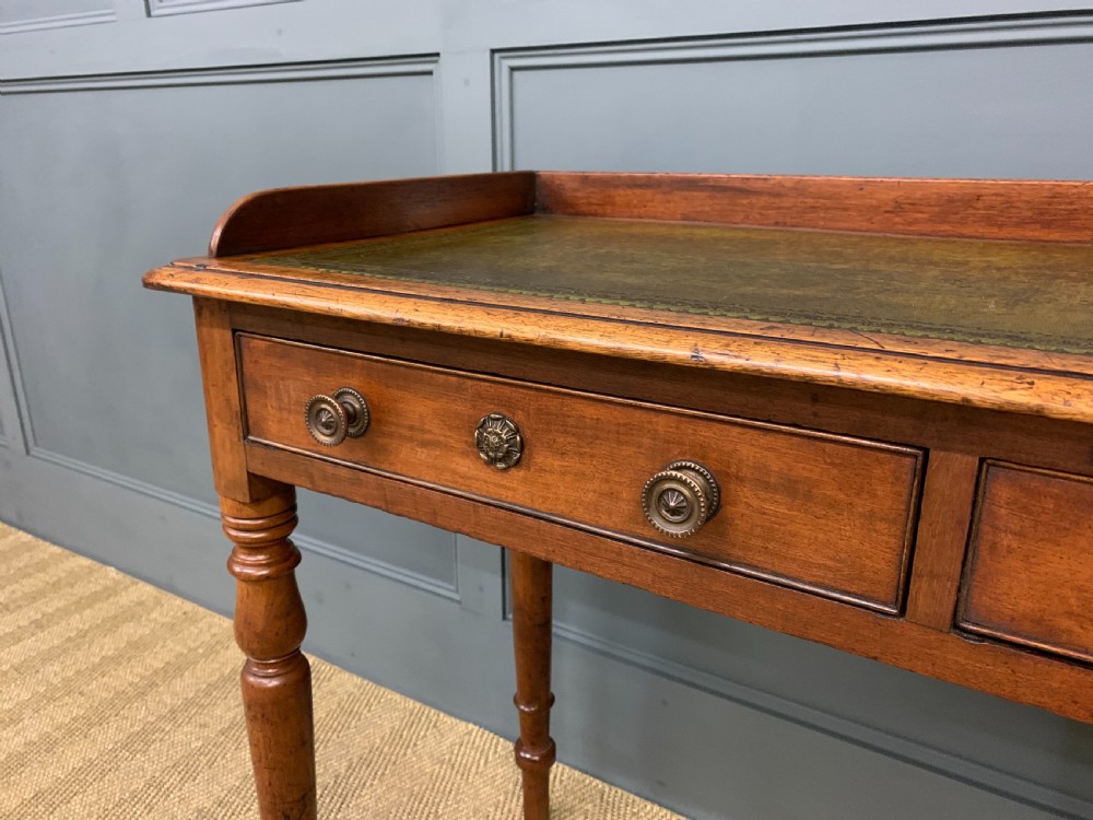 19th Century Mahogany Writing Table View VII