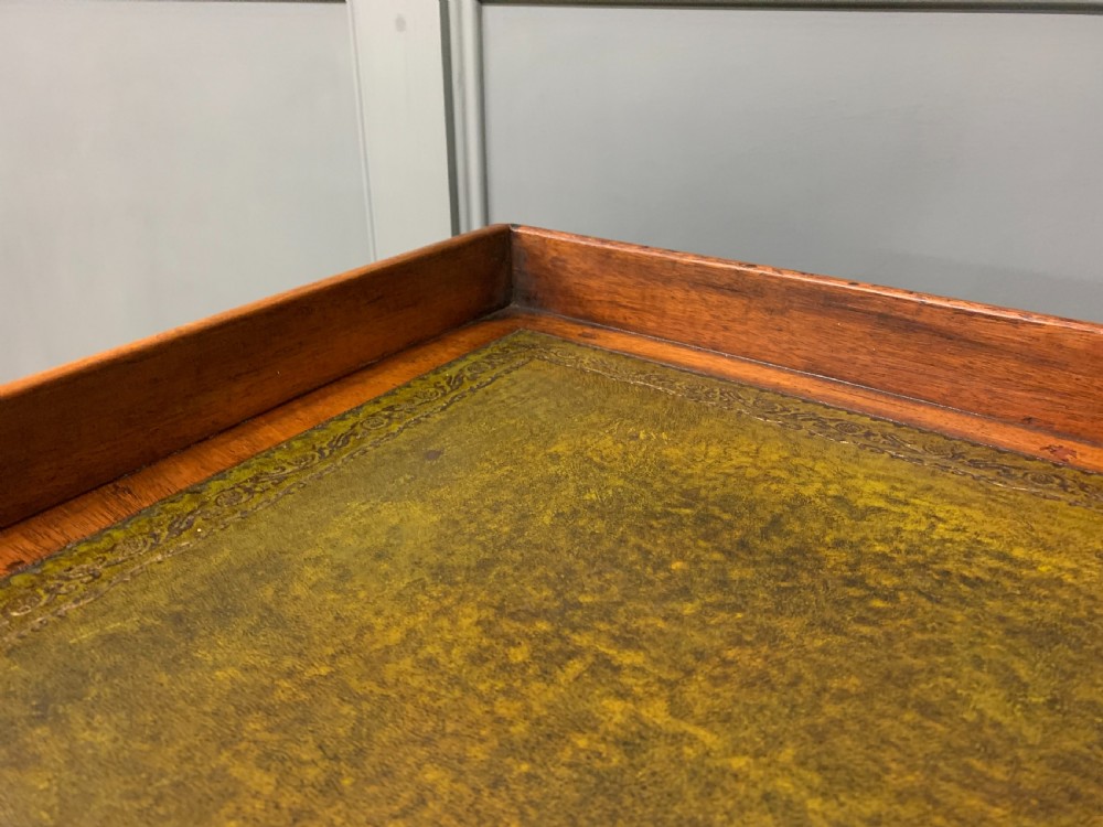 19th Century Mahogany Writing Table View IX