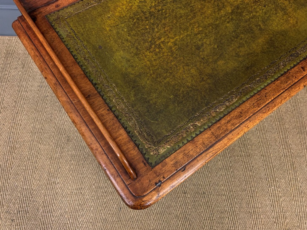 19th Century Mahogany Writing Table View XII
