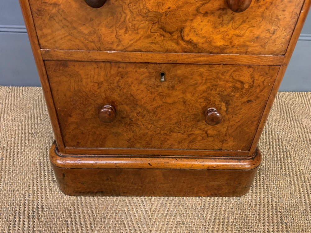 Pair of Burr Walnut Bedside Chests by Heal and Son View XIII