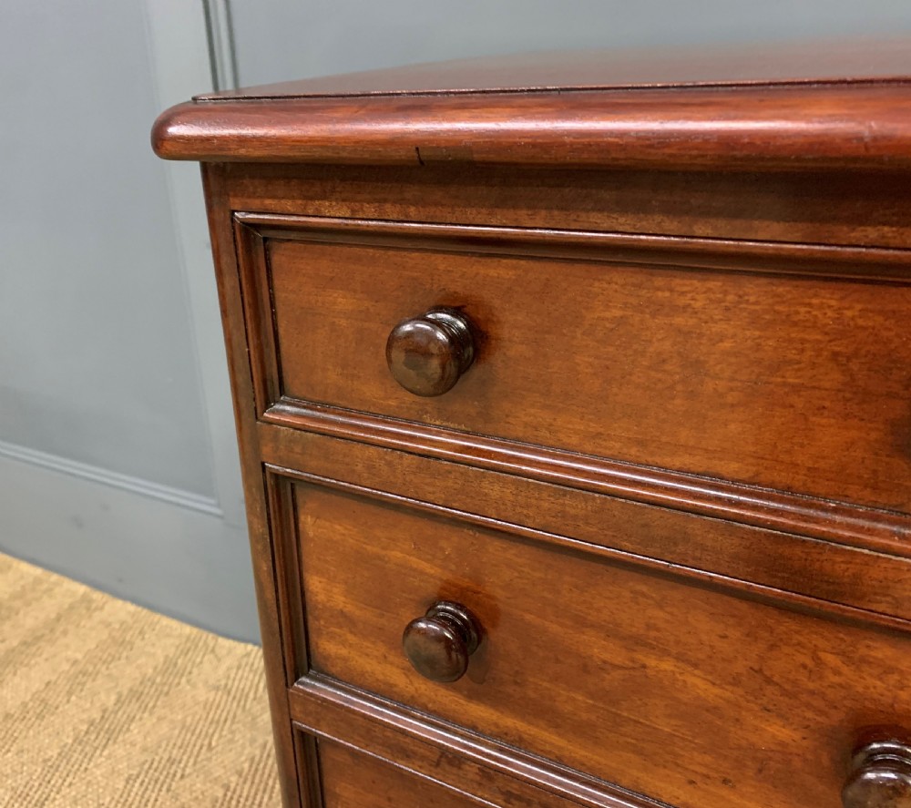 Pair of Victorian Mahogany Bedside Chests View V