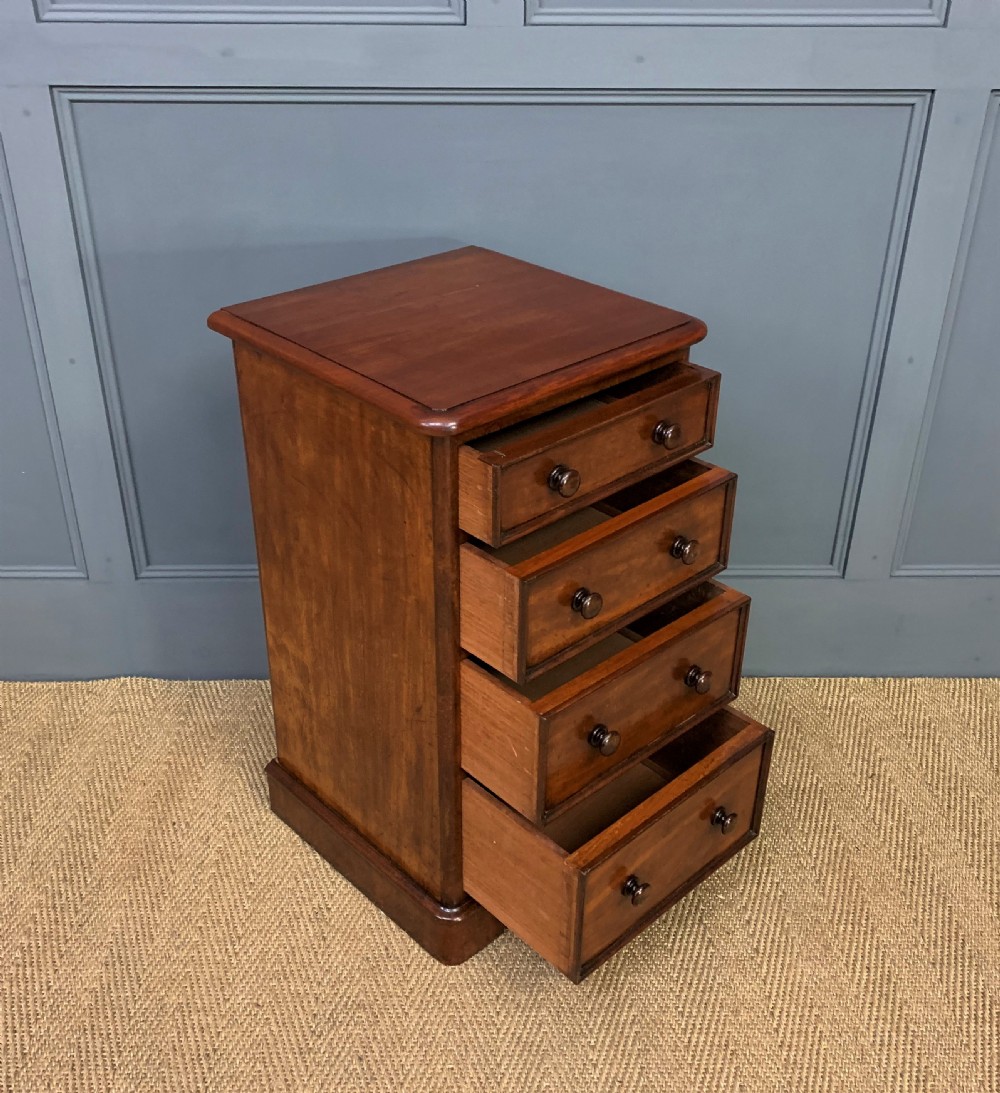 Pair of Victorian Mahogany Bedside Chests View XVI