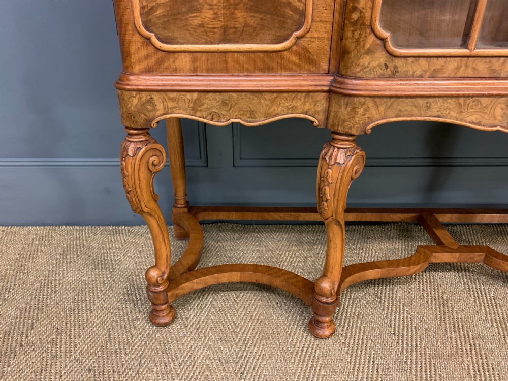 Burr Walnut Side Cabinet View VIII