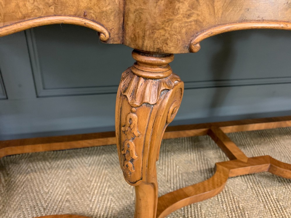 Burr Walnut Side Cabinet View XI
