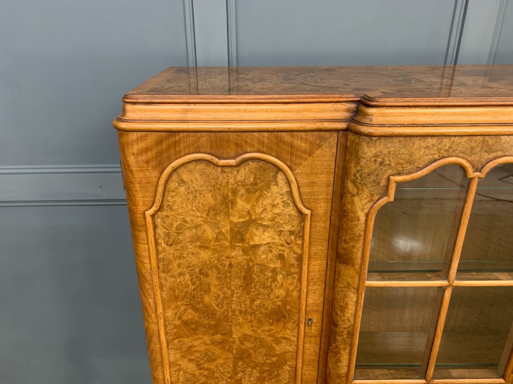 Burr Walnut Side Cabinet View XIII