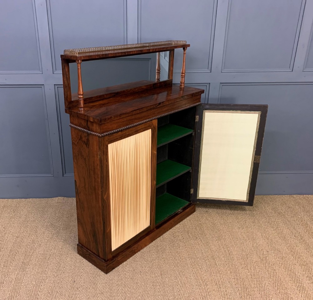 Regency Rosewood Chiffonier View XII
