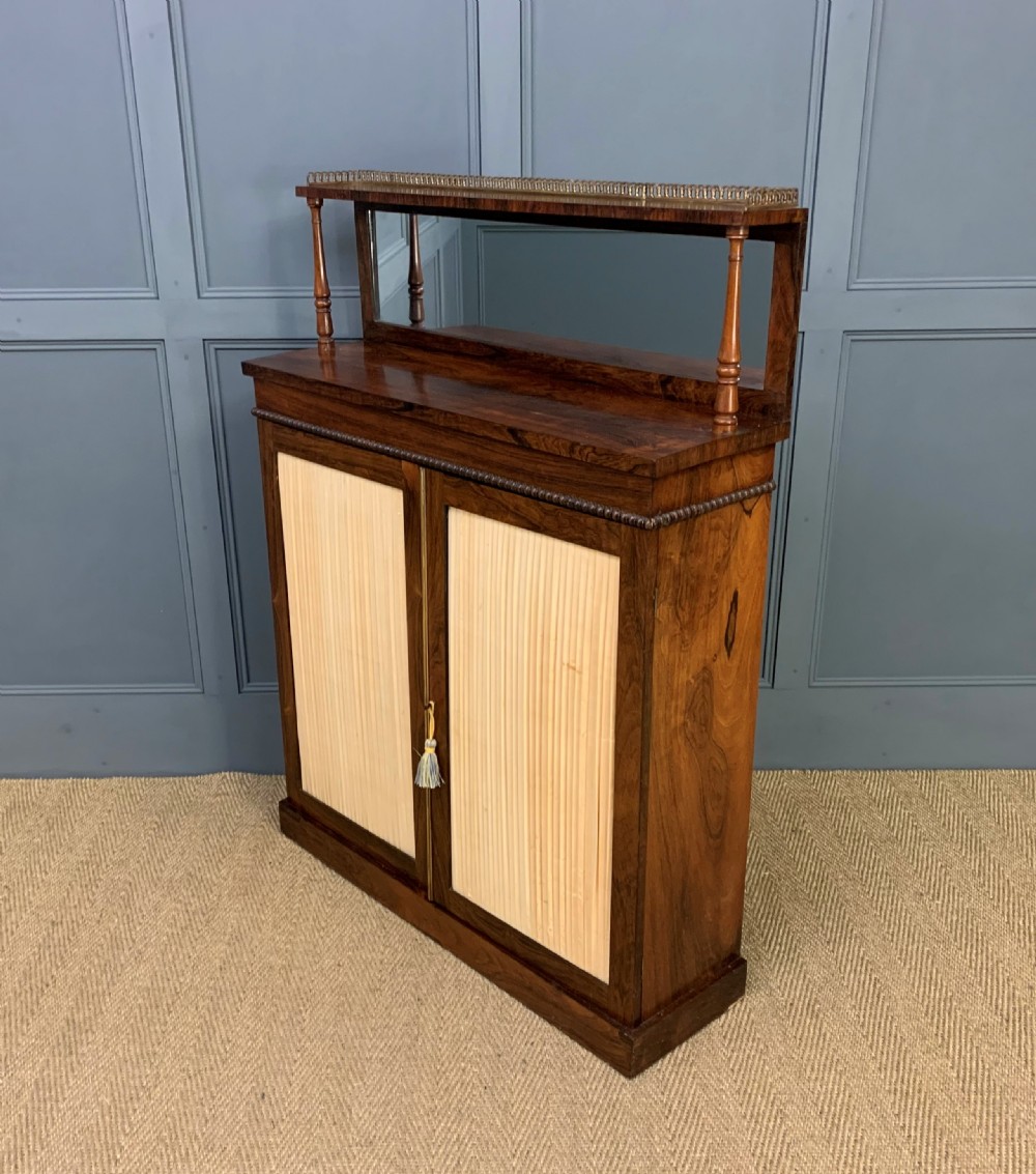 Regency Rosewood Chiffonier View XIV