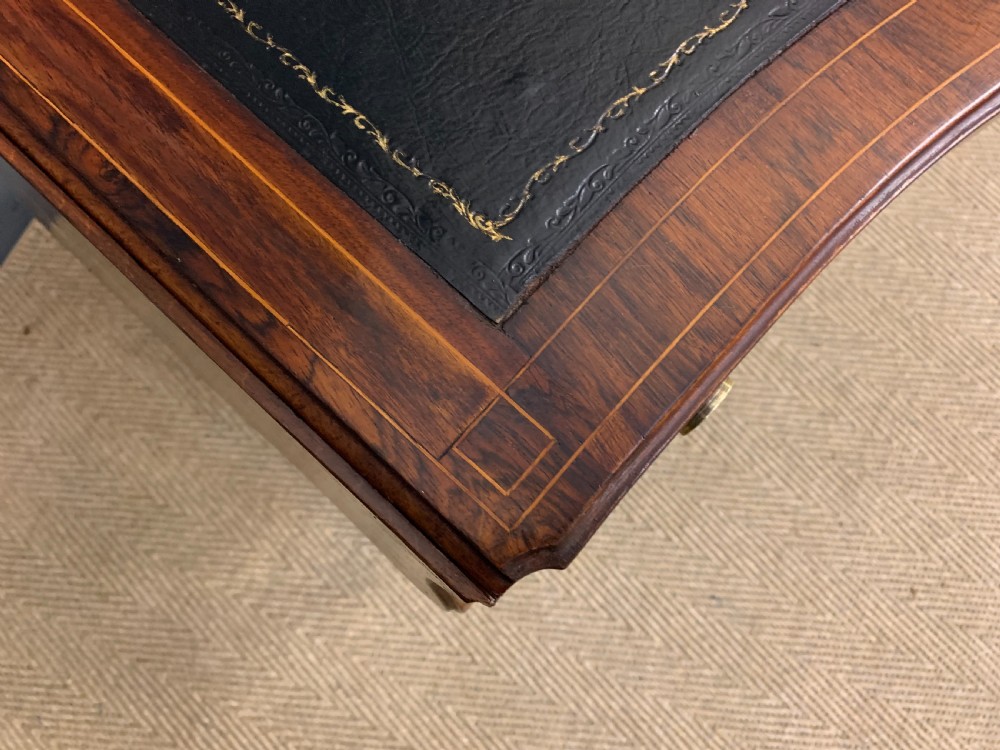 Inlaid Rosewood Flap Table View XXII