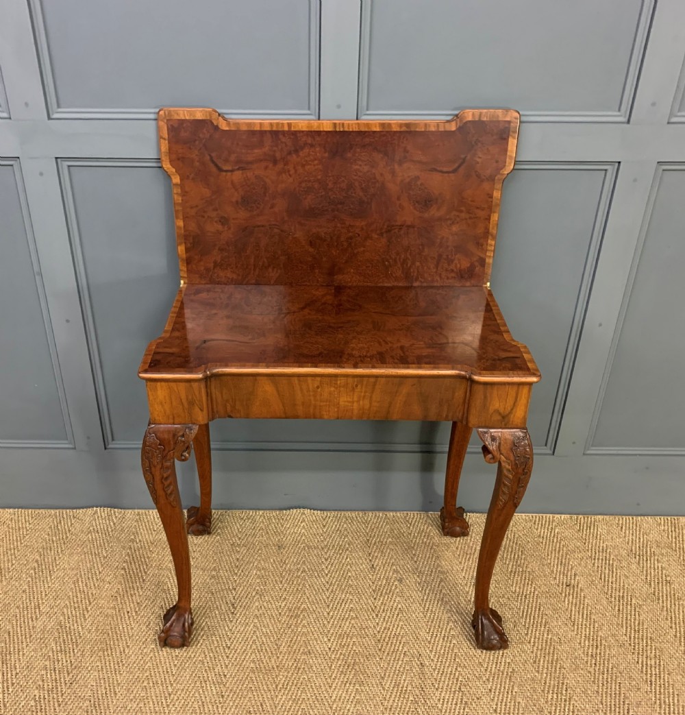 Pair of Burr Walnut Tea Tables View V