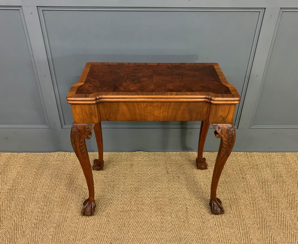 Pair of Burr Walnut Tea Tables View XII
