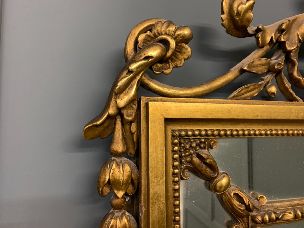 Neo Classical Adams Style Giltwood Mirror View XIII