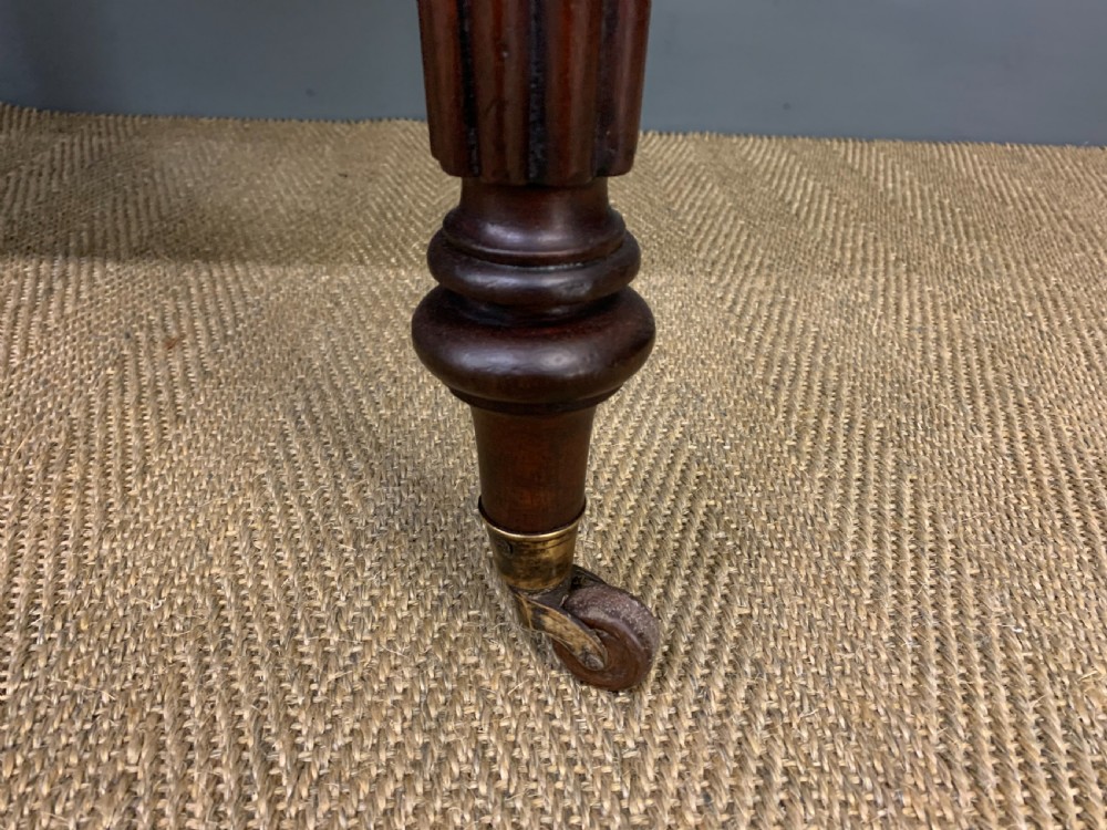 Victorian Mahogany 2 Drawer Writing Table View IX