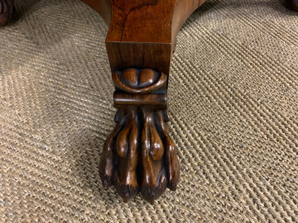 William IV Rosewood Library Table  View XI