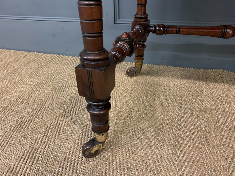 Late Victorian Mahogany Writing Table View IX