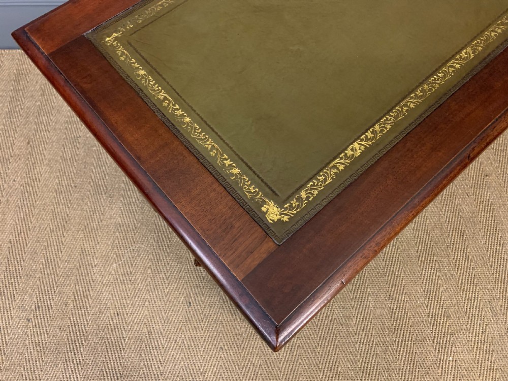 Late Victorian Mahogany Writing Table View XI