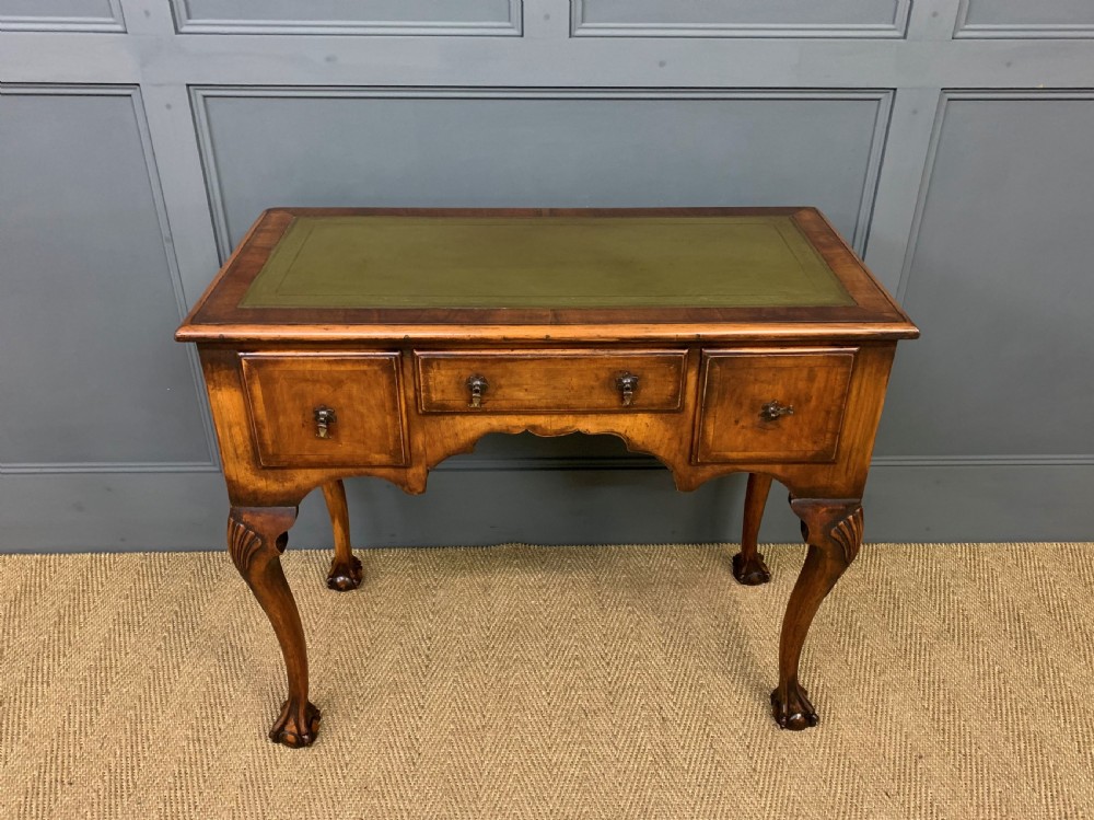 Burr Walnut Writing Table