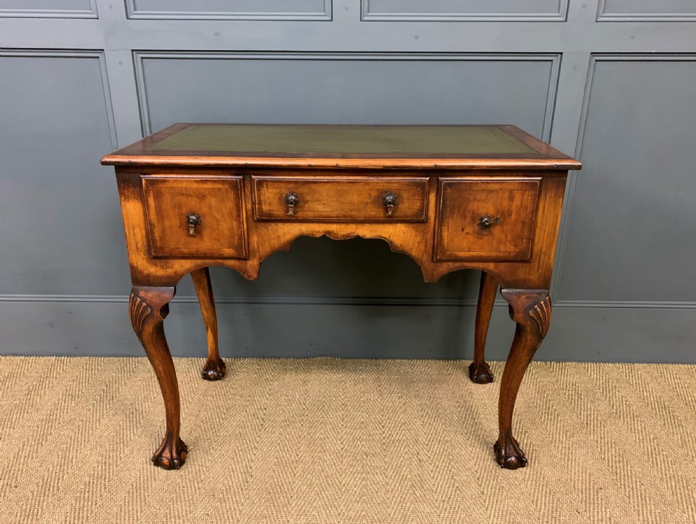 Burr Walnut Writing Table View VII