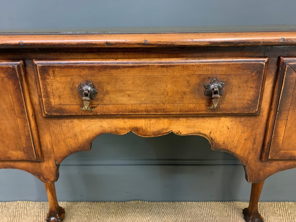 Burr Walnut Writing Table View IX