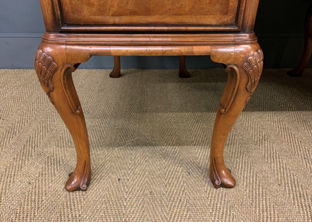 Burr Walnut Partners Writing Desk View VIII
