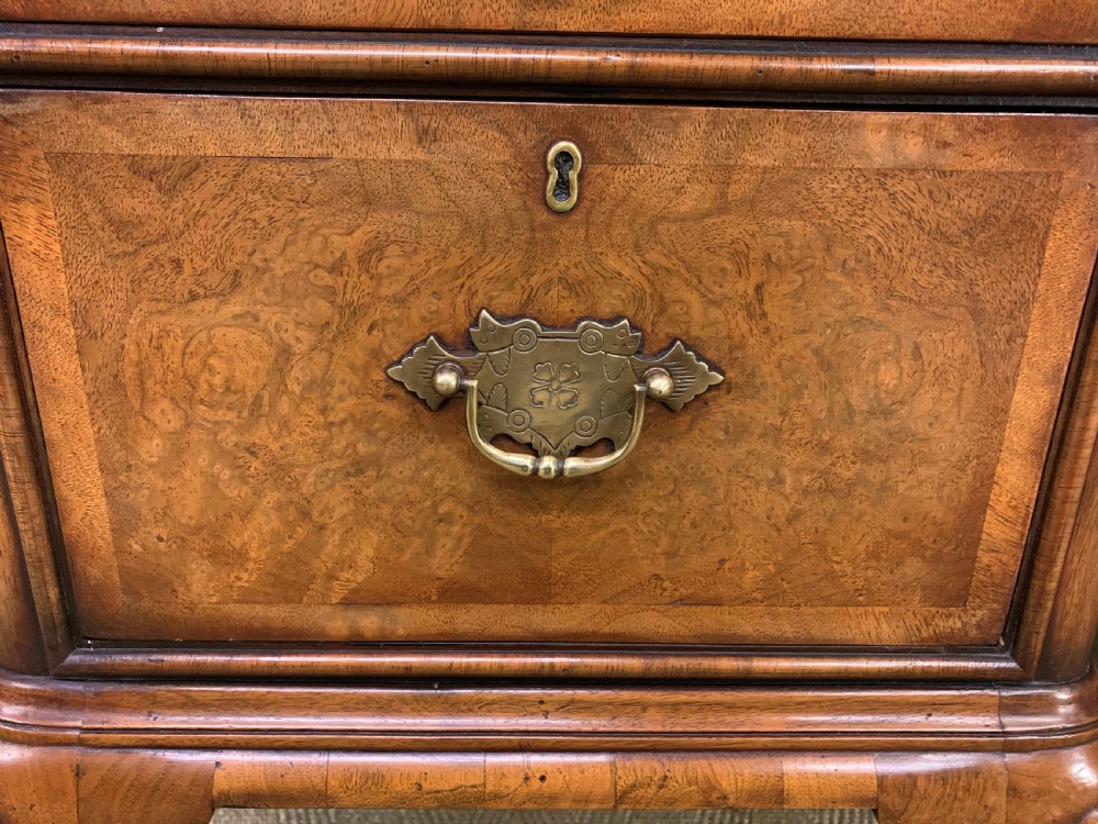 Burr Walnut Partners Writing Desk View XI