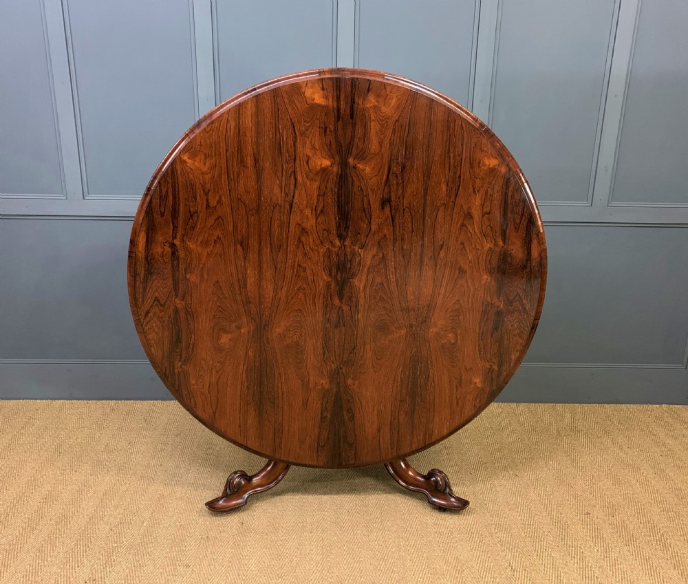 Victorian Rosewood Loo Table View IV