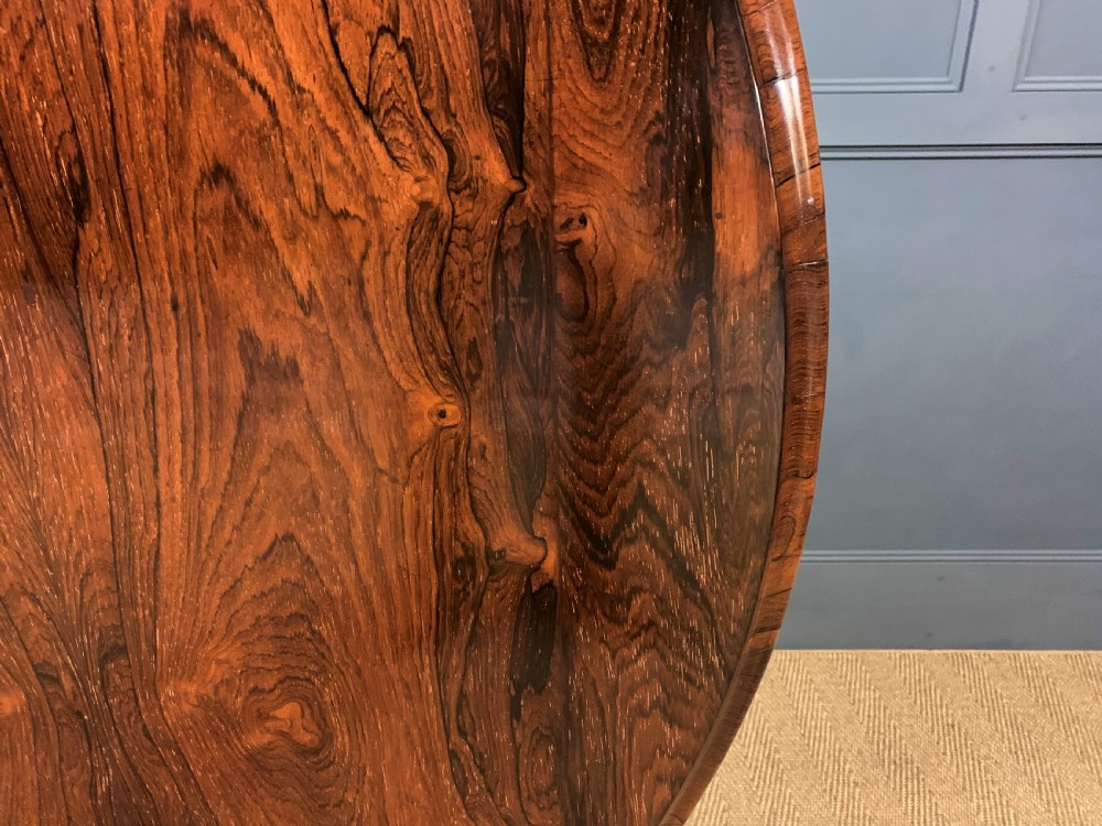 Victorian Rosewood Loo Table View XVII