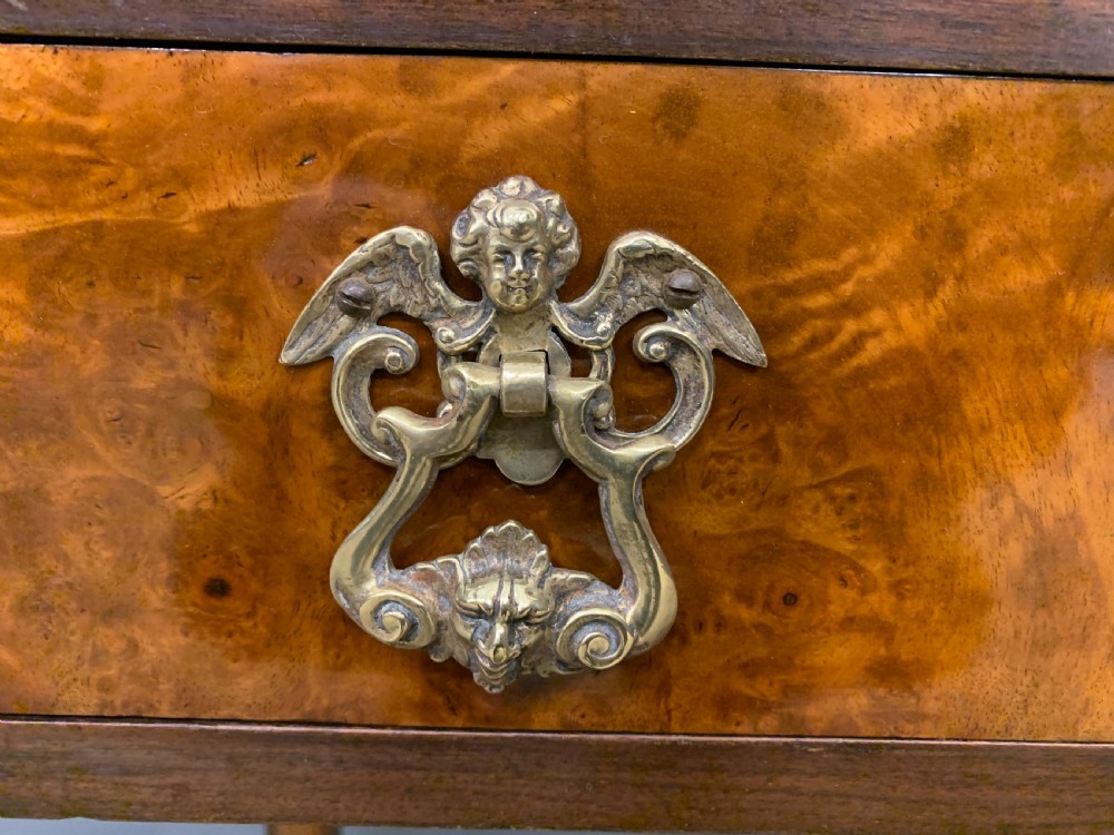Burr Walnut Cocktail Cabinet View II