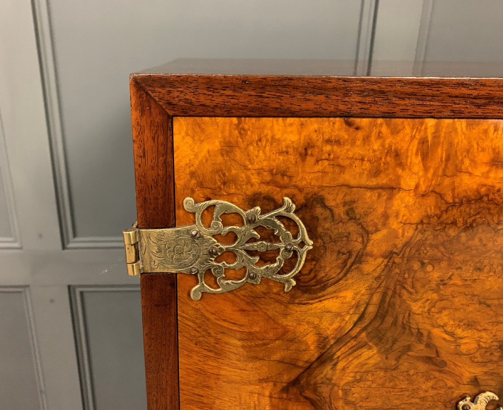 Burr Walnut Cocktail Cabinet View VIII