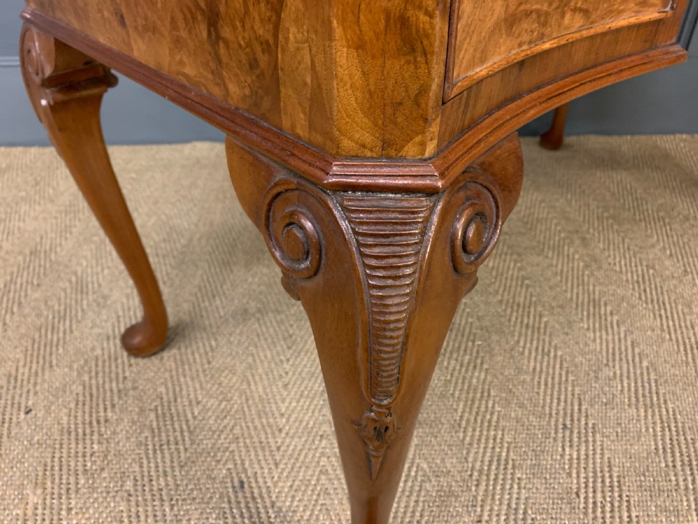 Burr Walnut Writing Desk View XIII