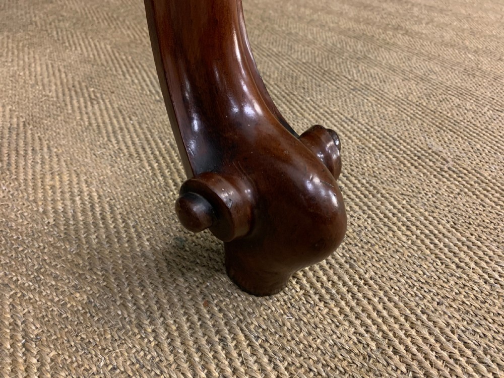 Victorian Mahogany Marble Topped Console Table View VII
