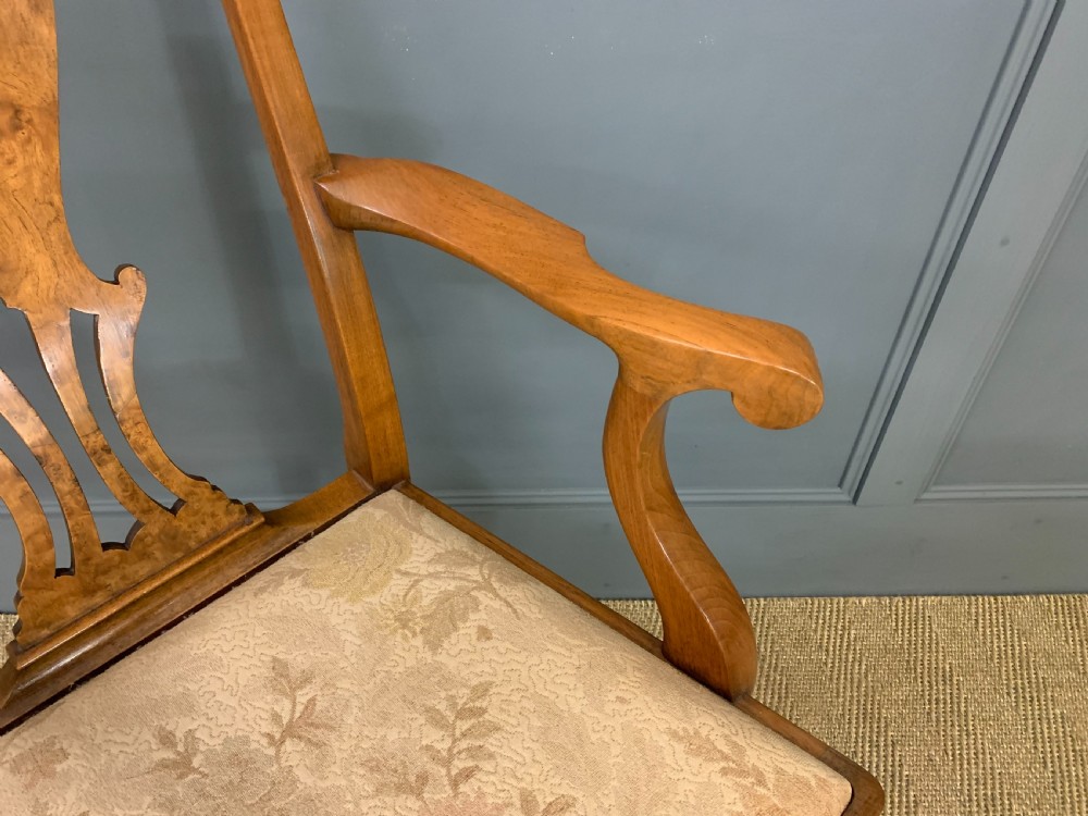 Burr Walnut Dining Suite by Maple and Co View XI