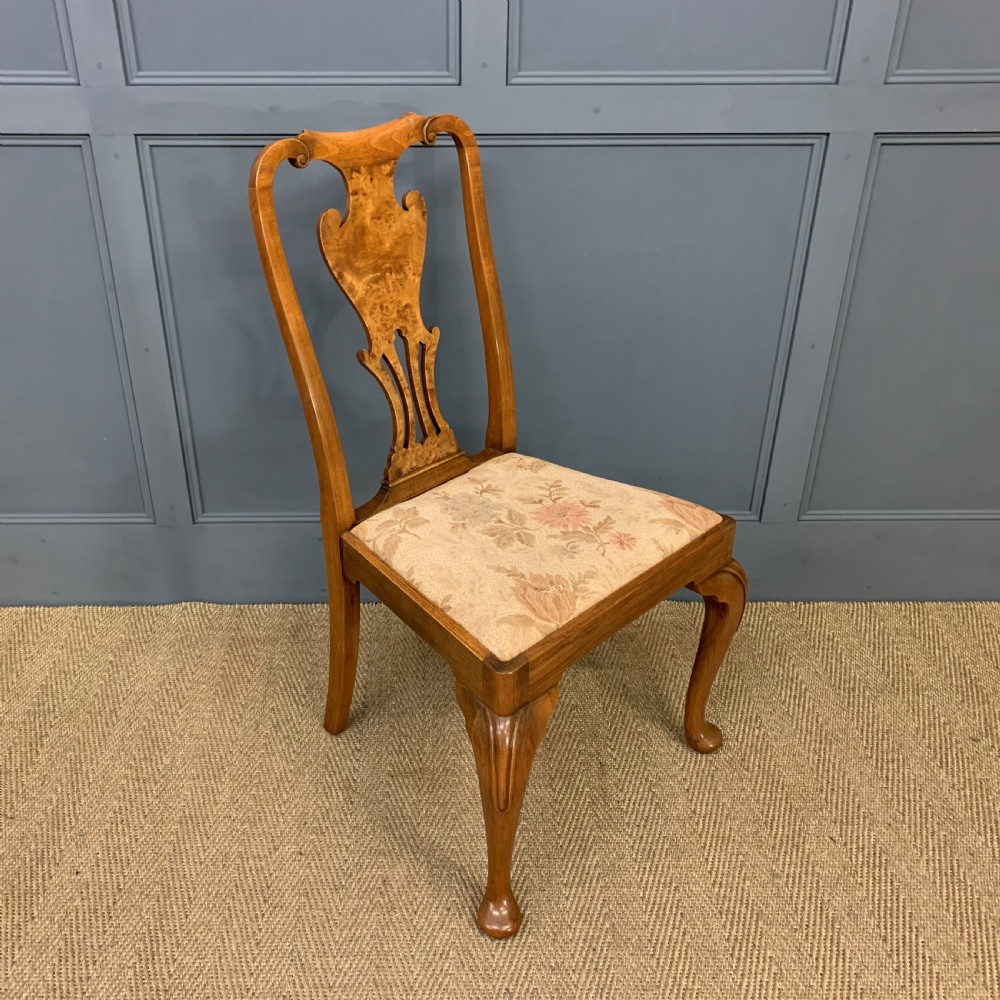 Burr Walnut Dining Suite by Maple and Co View XII
